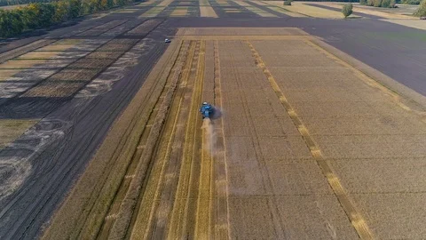 Harvester Stock Footage 95032934