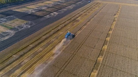 Harvester Stock Footage 95032940