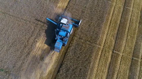 Harvester Stock Footage 95032962