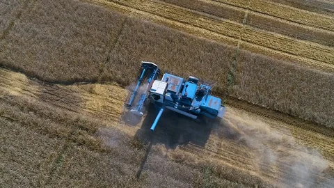 Harvester Stock Footage 95032970