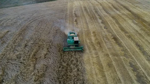 Harvester Stock Footage 95032983