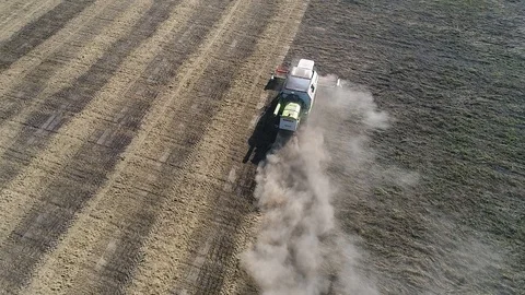 Harvester Stock Footage 95033009