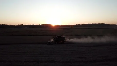 Harvesting Crops Stock Footage 88602670