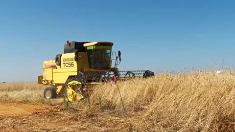 Harvesting the Fields Video stock 287747117