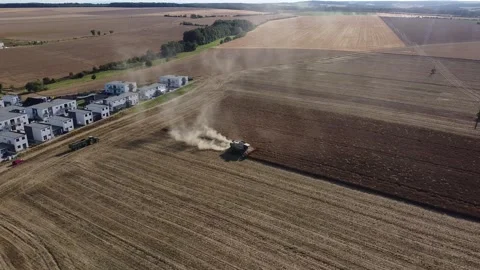 Harvesting Stock Footage 152576897
