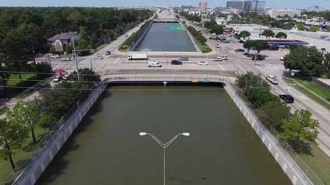 Harvey-Beltway 8 North 001 Video stock 86777553