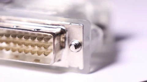 Harware connector power information network Stock Footage 136342002