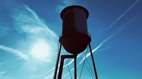 Has become - Water Tower Foto stock