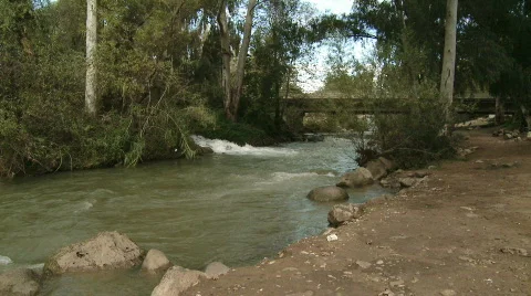 Hasbani river 4 Vídeo Stock 752239
