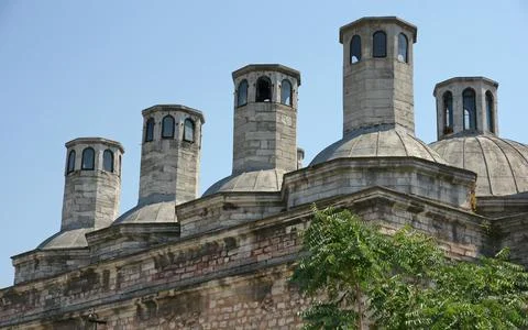 Haseki Sultan Mosque and Complex Stock Photos