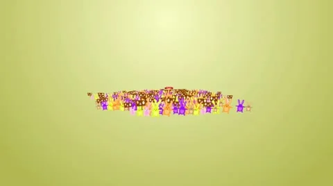 Hasen Parade Stock Footage 22039129