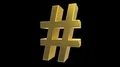 Hash tag hashtag rotate tweet twitter social media network post label pound 4k 4k or 4k+ Resolution