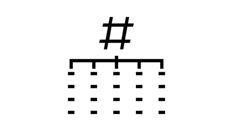 Hashing algorithm glyph icon animation Stock-Footage 326150672