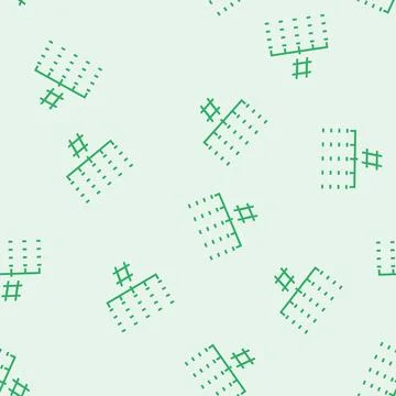 Hashing algorithm glyph seamless pattern 스톡 일러스트