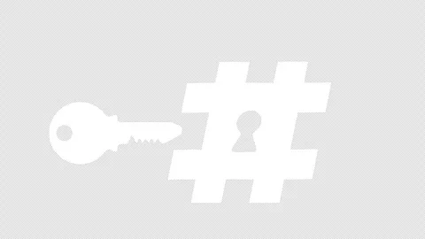 Hashing, hash function, hash sum and hash with key, graphic animation. White Stock-Footage 300294252