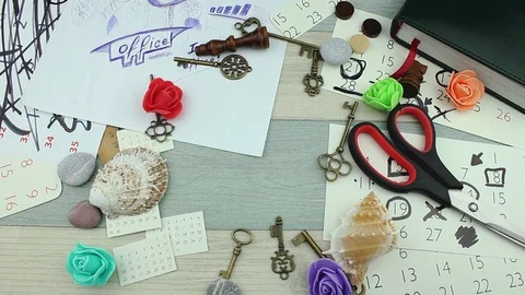 Hashtag art and creative space Stock Footage 88075796