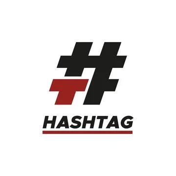 Hashtag Logo Stock Illustration