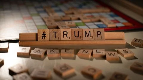 "Hashtag Trump" Stock Photos