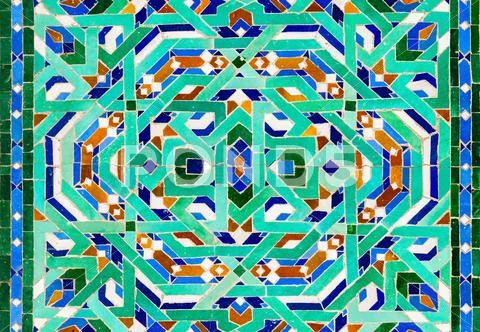 Hassan Mosque design Stock Photos