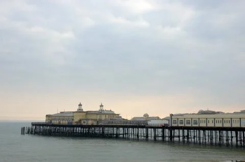 Hasting pier Stock Photos