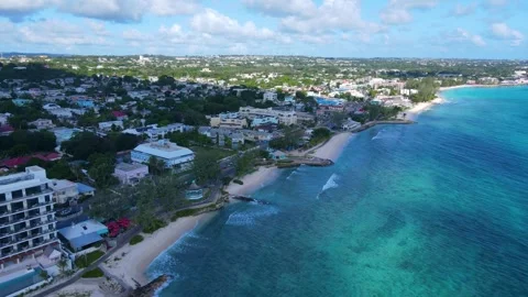 Hastings Beach, Hastings, Barbados Stock Footage 323788198
