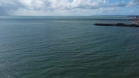 Hastings Ocean Panorama Stock Footage 197478770