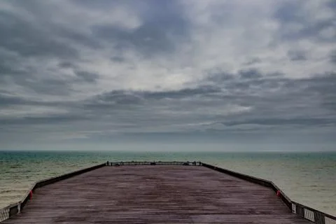 Hastings Pier Foto stock