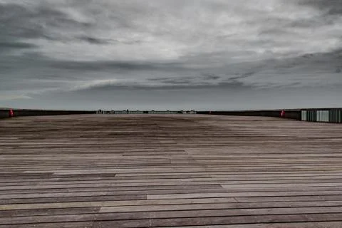 Hastings Pier Foto stock