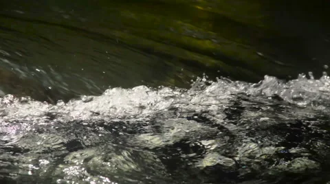 Hasty river close up Stock Footage 57475064