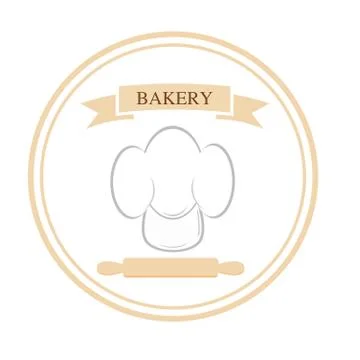 Hat chef bakery Stock Illustration