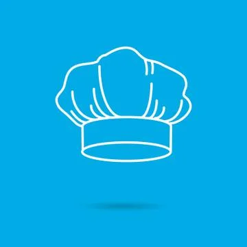 Hat of chef 스톡 일러스트