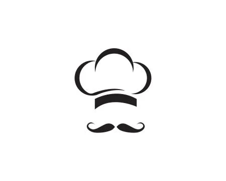 Hat chef logo vector illustration Stock Illustration