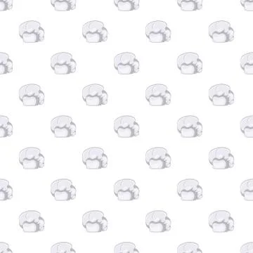 Hat chef pattern, cartoon style Stock Illustration