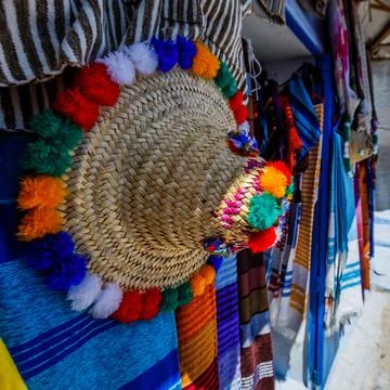 Hat chegchaouen Stock Photos