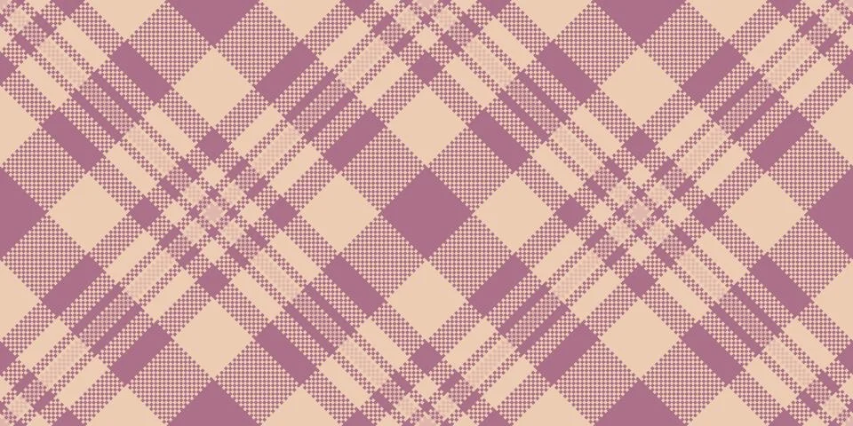 Hat fabric pattern plaid, age tartan seamless textile. Buffalo vector backg.. Stockillustratie