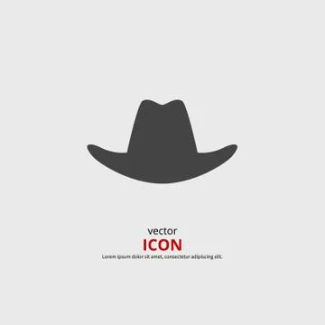 Hat icon Stock Illustration