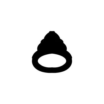 Hat icon. Simple style hat big sale poster background symbol. Hat logo desi.. Stock Illustration