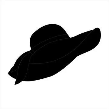 Hat icon Vector illustration Flat design Man and women's hat Illustrazione stock