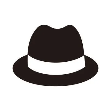Hat icon vector isolated on white background for your web and mobile app Stock Illustration