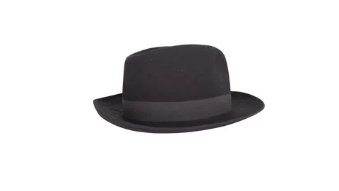 Hat isolated rotating in loop on white background Stock Footage 268659711