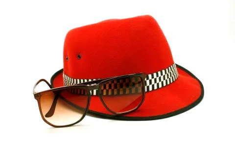 Hat isolated on a white background Stock Photos