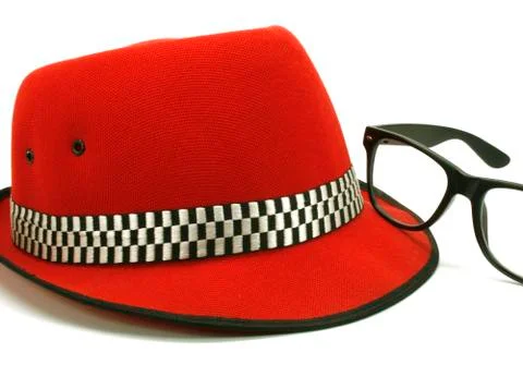 Hat isolated on a white background Stock Photos