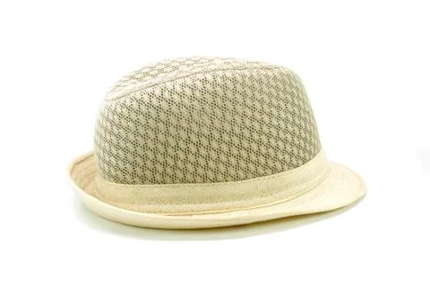Hat isolated on a white background Stock Photos