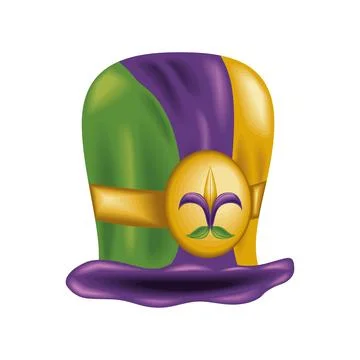 Hat mardi gras Stock-Illustration