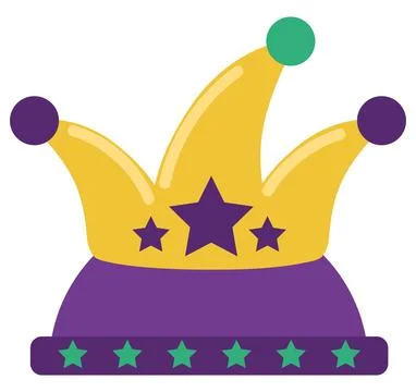 Hat mardi gras Stock-Illustration