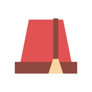 Hat Ramadan icon. Simple color vector elements of islam icons for ui and ux Stock Illustration