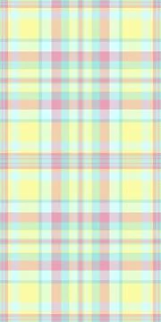 Hat seamless plaid fabric, frame pattern background check. Symmetry vector .. Illustrazione stock