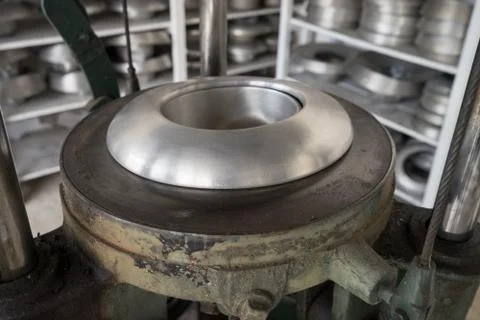 Hat shaping mold used for panama hats Stock Photos