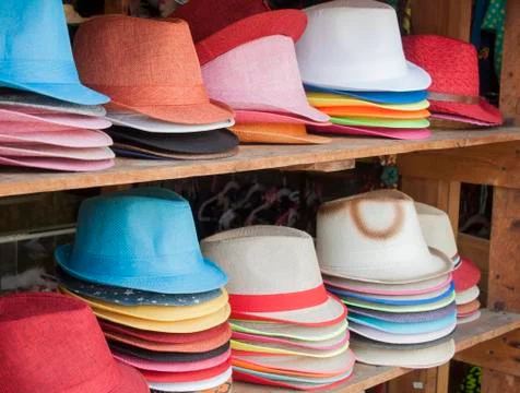 Hat shop Stock Photos