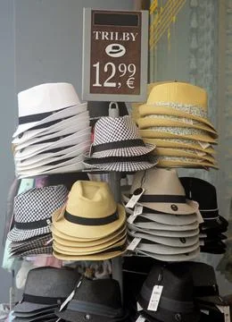 Hat shop Stock Photos